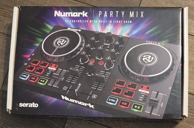 Numark Party Mix II DJ Controller with Built-in Light Show - Image 1 of 3