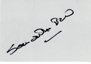 Samantha Bond Actress JAMES BOND Signed Album Page Autographed - Picture 1 of 1