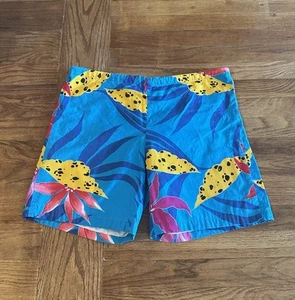 Pantaloncini originali Jams vintage grandi anni 80 rosa retrò uomo spiaggia estate surf S/M - Foto 1 di 10