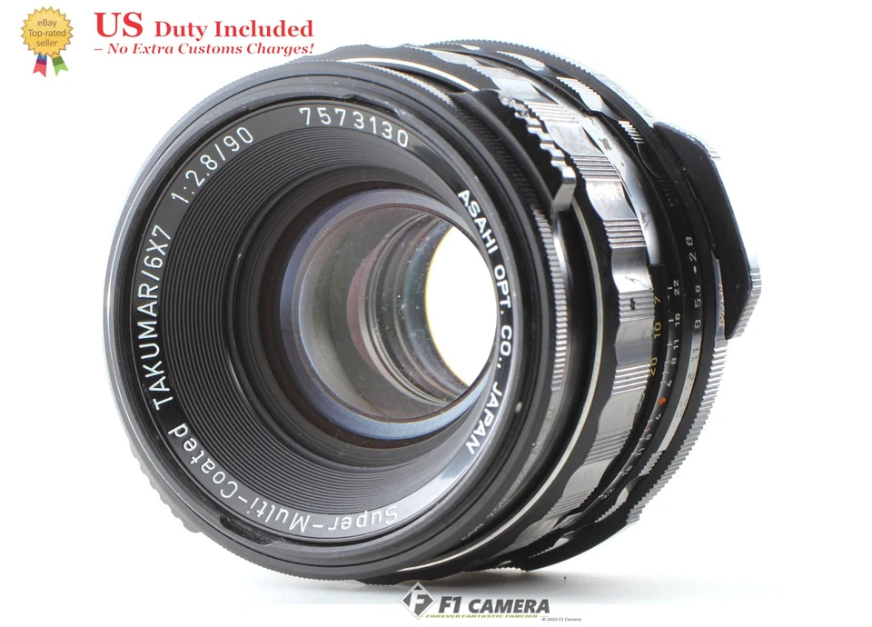 [Exc+4] Pentax ASAHI SMC TAKUMAR 6x7 90mm f/2.8 Lens for 67 6x7 II From JAPAN - Image 1 of 4