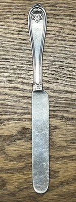 Josephine por Gorham pat 1855 moneda sólida desayuno té cuchillo juvenil monograma  Foto 1 de 4