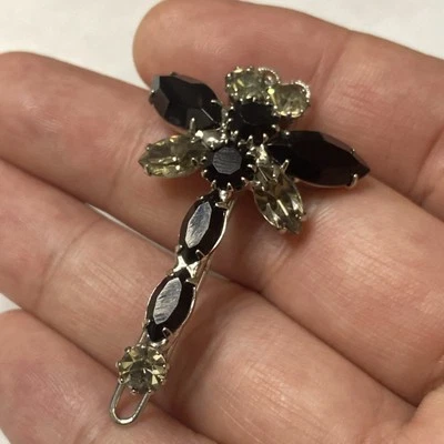 Cordón libélula Tarina Tarantino negro transparente estrás 2" Foto 1 de 4