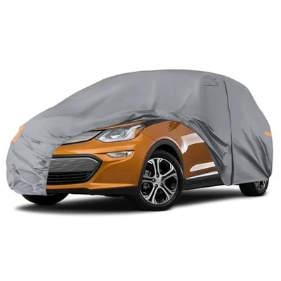 For Chevy Bolt EV 2017-2025 Waterproof Car Cover 10 Layers All Weather Zipper Do - Image 1 of 4