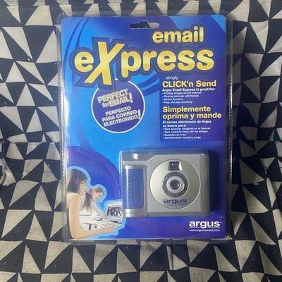 NUEVA CÁMARA DIGITAL ARGUS SELLADA DE FÁBRICA - Plateada Nueva Sellada De Colección Y2K Foto 1 de 4