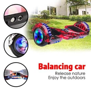 New Electric Hoverboard Self Balancing Scooter Bluetooth Speaker Portable LED - Picture 1 of 12