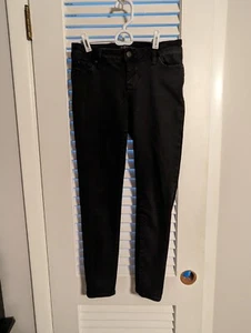 Celebrity Pink Size 3 26 Black Denim Jeans Mid Rise Ankle Skinny Euc - Picture 1 of 9