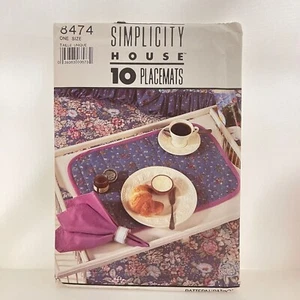 #8474 Simplicity House Placemats Sewing Pattern - Picture 1 of 4