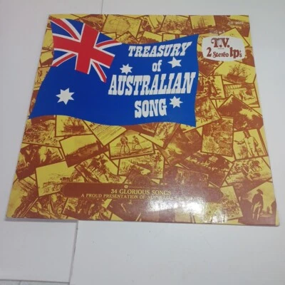 Treasury Of Australian Song DOUBLE Vinyl LP Record 40 Glorious Songs 1974 - Image 1 of 4