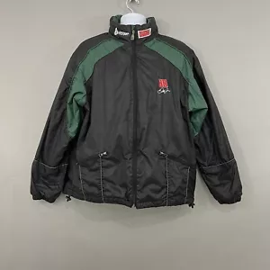 Giacca Chase Authentics uomo taglia XL Dale Earnhardt Jr nero verde racing nylon - Foto 1 di 18