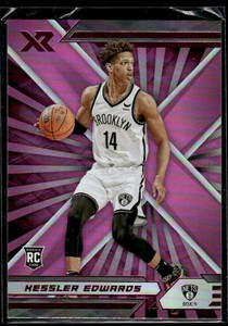 2021-22 Panini Chronicles Pink XR BASKETBALL Kessler Edwards Brooklyn Nets #371
