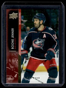 2021-22 Upper Deck UD Exclusives Boone Jenner 020/100 Columbus Blue Jackets #303 - Picture 1 of 2