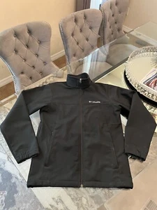 Columbia Men’s Ascender Softshell Jacket Black Size S - Picture 1 of 15