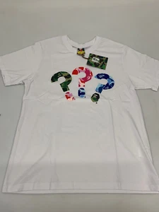 New Bape A Bathing Ape T-shirt Short Sleeve White L Men's A56 - Picture 1 of 6