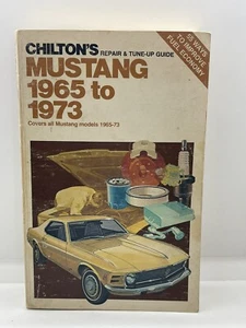 Chilton's Mustang Repair & Tune Up Guide - 1965 to 1973 Covers All Models - Picture 1 of 14