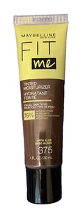 Maybelline Fit Me Tinted Moisturizer For All Skin Types 1oz./30ml New Color 375 - Picture 1 of 2