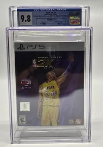CGC 9.8 A++ NBA 2k21 Mamba Forever Edition PS5 Kobe Bryant PSA - Imagen 1 de 2