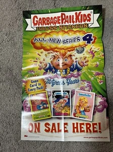 1986 GARBAGE PAIL KIDS 3rd SERIES 4 ON SALE HERE. BOX TOPPER (folded) 17”x 10.5” - Picture 1 of 4