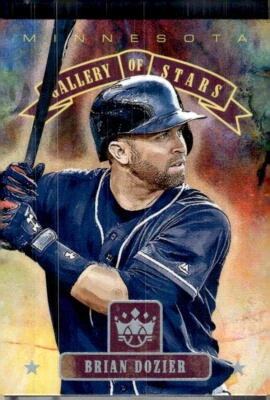 2018 Panini Diamond Kings #GS8 Brian Dozier Gallery of Stars - Image 1 of 2