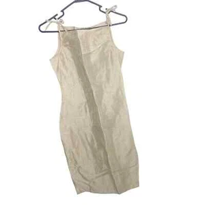 Vintage Y2K 90s Laundry champagne party dress size 2 m - Picture 1 of 4