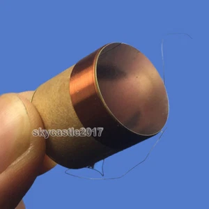 2 Stck. 20,4 mm 8 Ohm ASV Bass Lautsprecher Schwingspule Subwoofer Tieftöner Sound Drive Reparatur - Bild 1 von 9