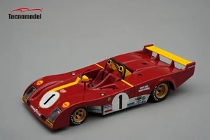 TM43-04D Tecnomodel:1/43 Ferrari 312 PB #1 Winner Monza 1000KM 1973 Jacky Ickx - Picture 1 of 2