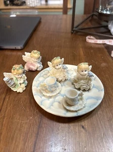 Vintage  Angels Miniature Tea Set - Picture 1 of 12