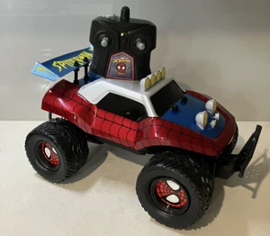 Marvel Spiderman Turbo Boost RC Buggy 1:14 Control Remoto Coche Jada Juguetes USB - Imagen 1 de 9