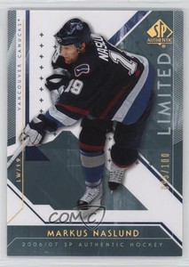 2006-07 SP Authentic Limited /100 Markus Naslund #3