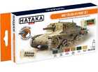 Hataka 6 x 17ml CS106 Lacquer Paint Set - WW2 Italian AFV
