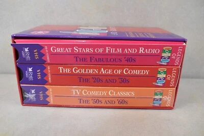 Legends of Comedy Collectors Readers Digest Edition 3 VHS Set 1920-1960s - Image 1 of 4