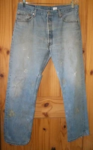 Levi's 501 Killer Fade Thrasher Jeans, 34 x 30. J102 - Picture 1 of 10
