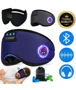 Sleeping Mask 💤 LC-Dolida® Bluetooth 5.2.3 Medication With Headphones🎧 Sleep D - Picture 1 of 29
