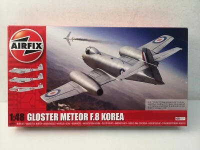 Gloster Meteor F.8 Korea Airfix A09184 Scala 1/48 Hornby Hobbies Y2-T42 - Immagine 1 di 4
