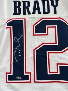 Tom Brady autographed New England Patriots Elite White Jersey Tristar Authentic - Picture 1 of 7