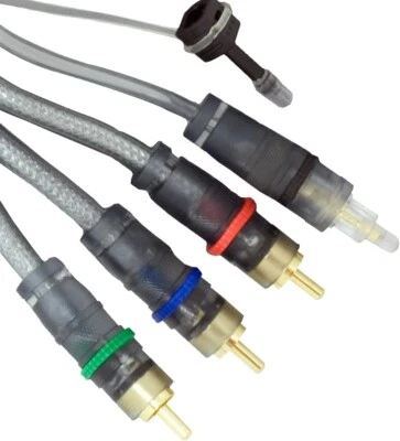 GE ULTRA PRO 6 Ft. COMPONENT VIDEO & DIGITAL OPTICAL AUDIO CABLE RCA TOSLINK NEW - Image 1 of 4