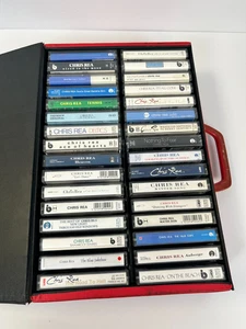 Chris Rea x32 Cassette Tape Bundle + Carry Case - Bild 1 von 8