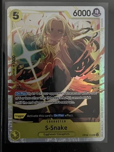 S-Snake Super Rare Foil #OP08-112 One Piece Two Legends MINT! - Picture 1 of 2