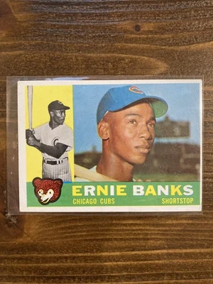 1960 Topps - Ernie Banks #10 -- Excelente estado Foto 1 de 2