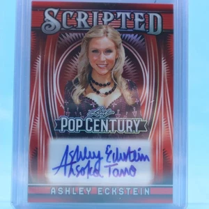 ASHLEY ECKSTEIN 2025 Leaf Pop Century #1/2 Autograph "AHSOKA TANO STAR WARS" - Picture 1 of 2