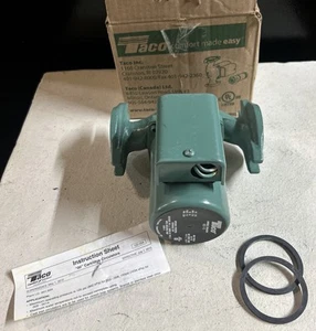 Taco 007-F5 Cast Iron Circulator, 1/25 HP - Picture 1 of 5