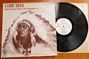 Lame Deer-Medicine Man Chief of the Mniconju (Sioux)-Private Press RARE 1980 LP - Bild 1 von 8