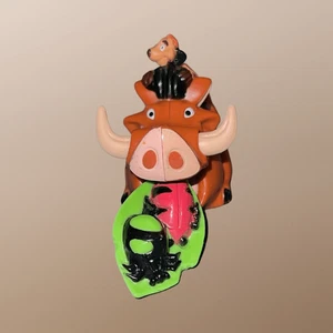 Vintage Disney's Lion King Burger King Kid's Meal Toy - Pumbaa & Timon B14 - Picture 1 of 4