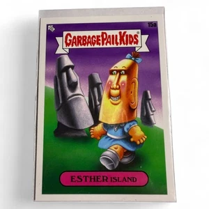 Garbage Pail Kids 15a Esther Island Card Vintage Topps Trading Card Collectible - Picture 1 of 6