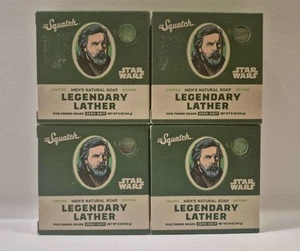 Dr. Squatch Star Wars Legendary Lather Soap Zero Grit Set of 4 - Picture 1 of 2