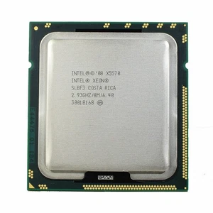 Intel Xeon X5570 CPU Quad Core 2.93GHz 8MB SLBF3 Cache LGA1366 Processor - Picture 1 of 1