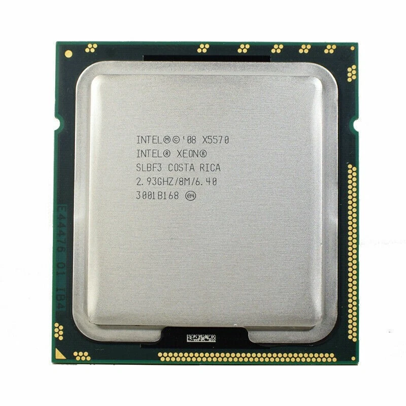 Intel Xeon X5570 CPU Quad Core 2.93GHz 8MB SLBF3 Cache LGA1366 Processor - Image 1 of 1