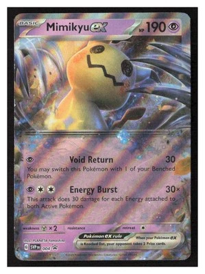 Mimikyu ex SV: Scarlet & Violet Promo Cards #004 Promo - Image 1 of 2