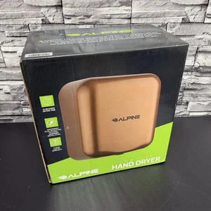 Alpine Hemlock Hand Dryer in Brushed Stainless 40010SSB Corded 110V 1800 Watts - Picture 1 of 3