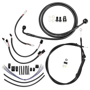 16 Inch Softail Handlebar Extension Cable Kit for Harley 2016-2017 Without ABS - Picture 1 of 8