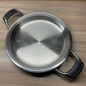 AMC Griddle Pfanne 1,4 Liter Ø24cm induktionsgeeignet Edelstahl gebraucht top - Bild 1 von 2